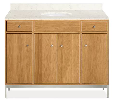 linear steel base bathroom vanity cabinets|VH24.